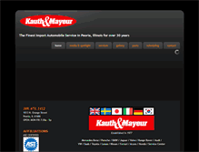 Tablet Screenshot of kauthmayeur.com